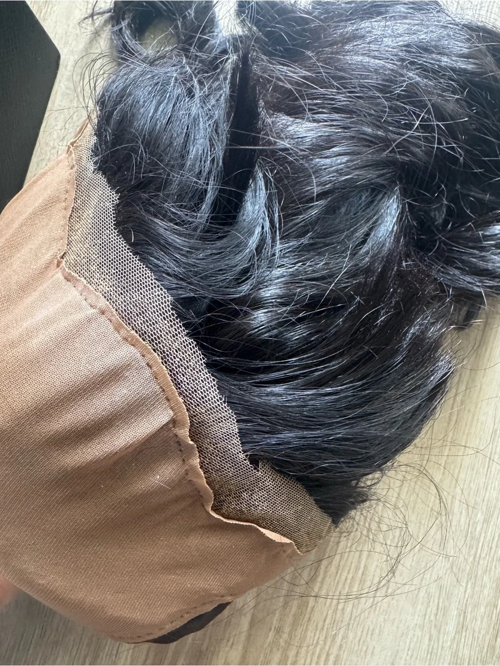 Hairvivi 18 inch silky small cap size 21-22 Dark Brown Wig with Included Wig Cap